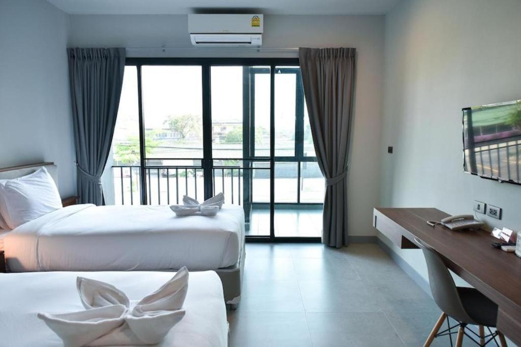 @Sleep Hotel Nakhon Pathom Exterior foto